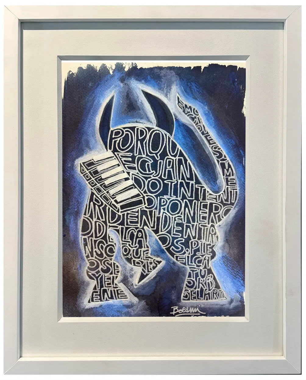 Obra sobre papel