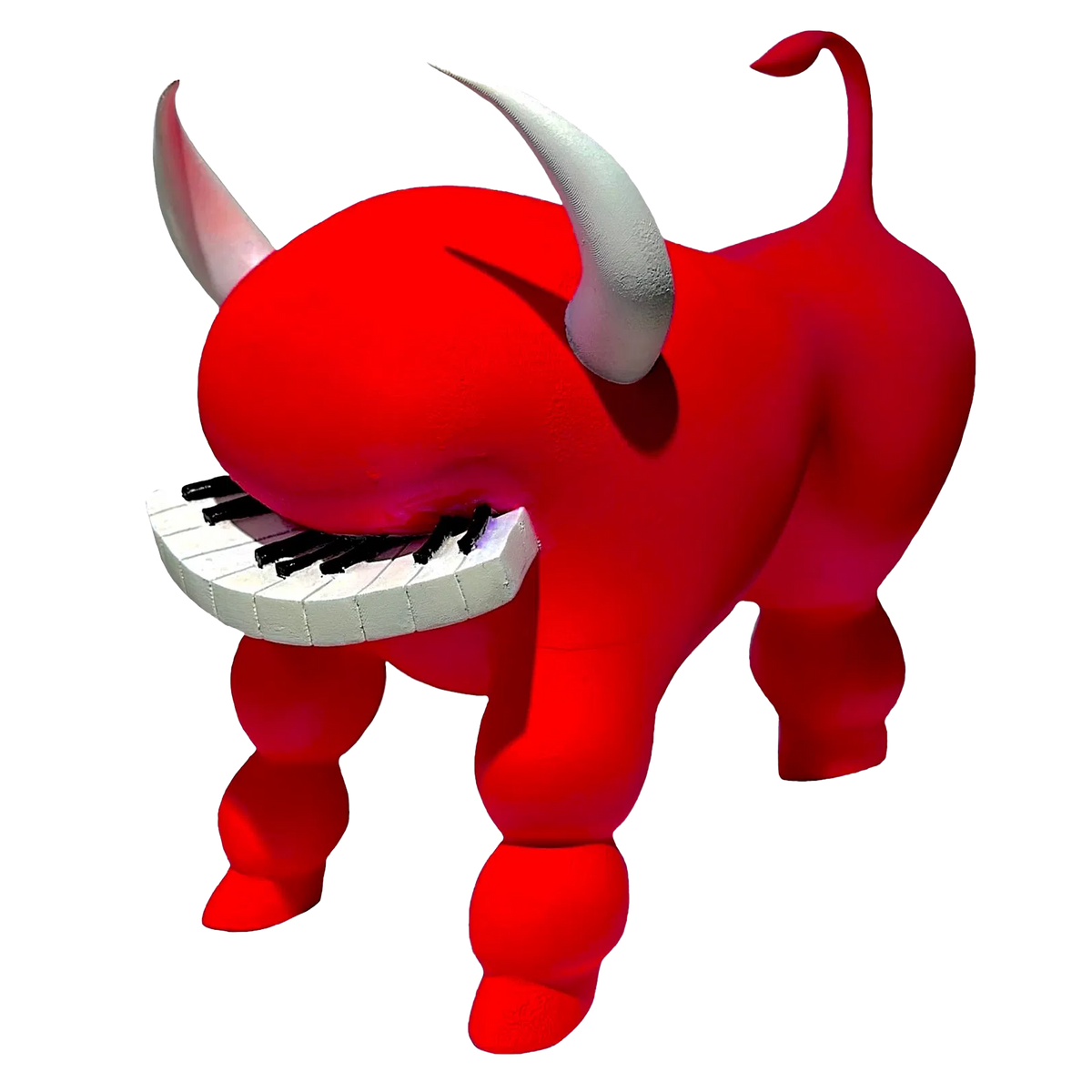Piano Bull "Fluor Red" (2025)