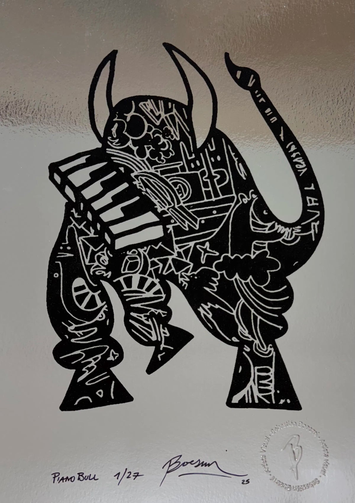 Piano Bull Silver (2025)