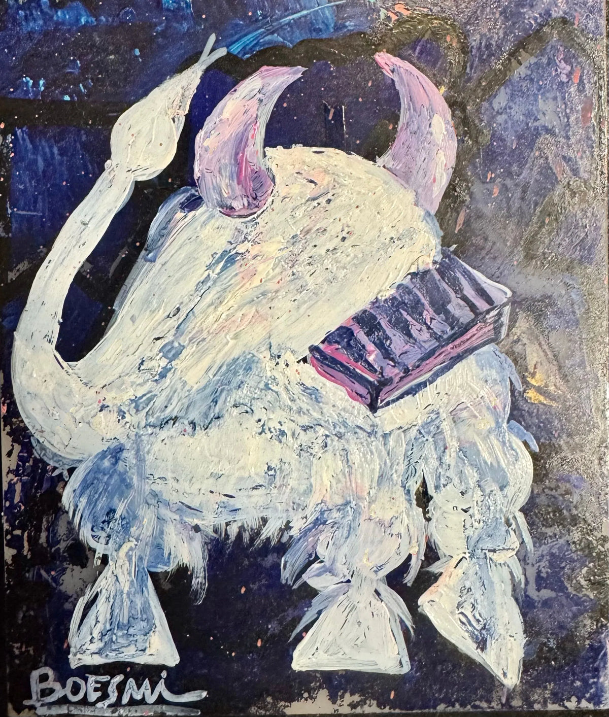Piano Bull "Snow Bull"
